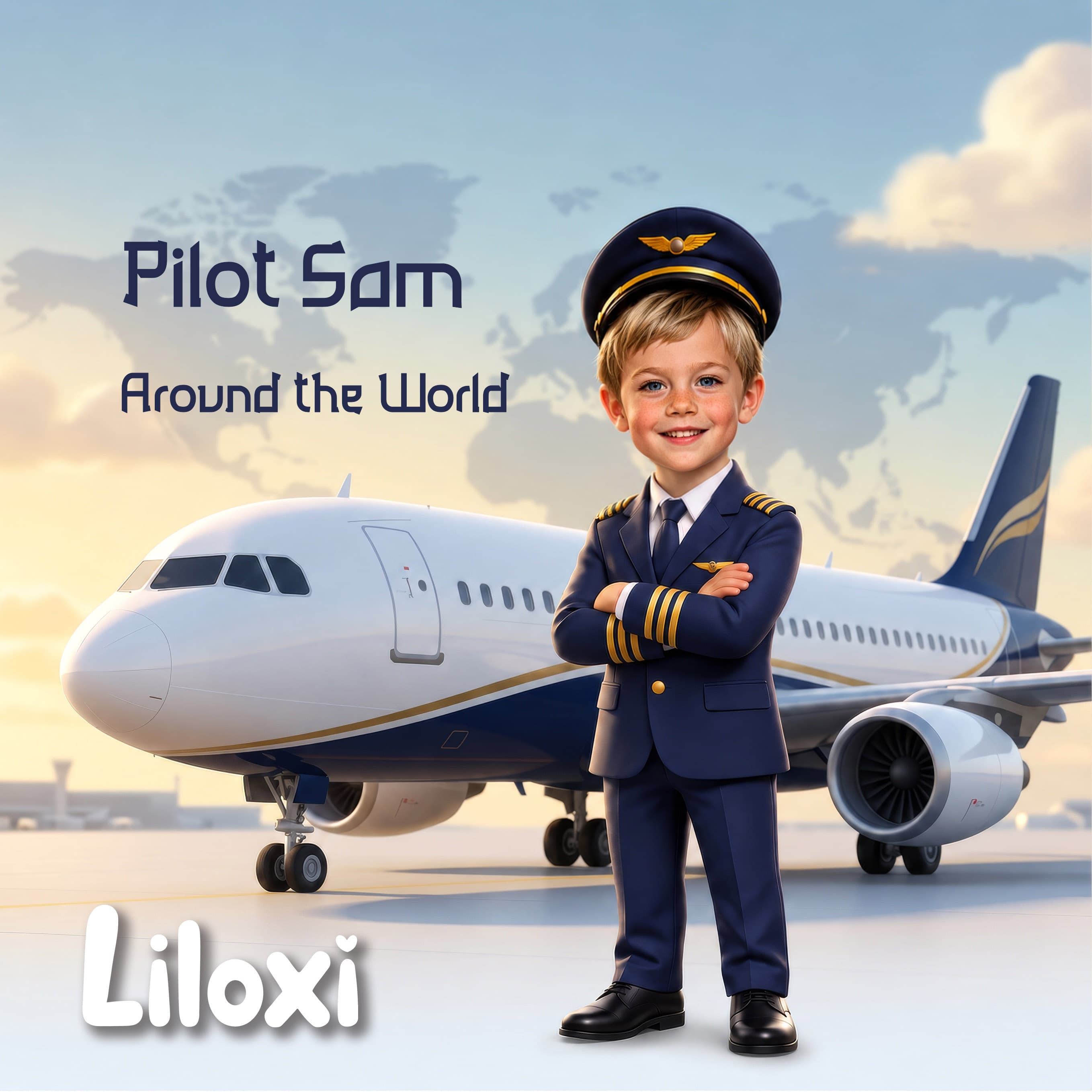 Boy, the Pilot Around the World