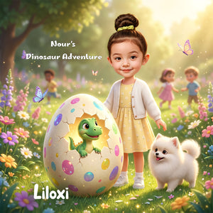 Girl's Dinosaur Adventure