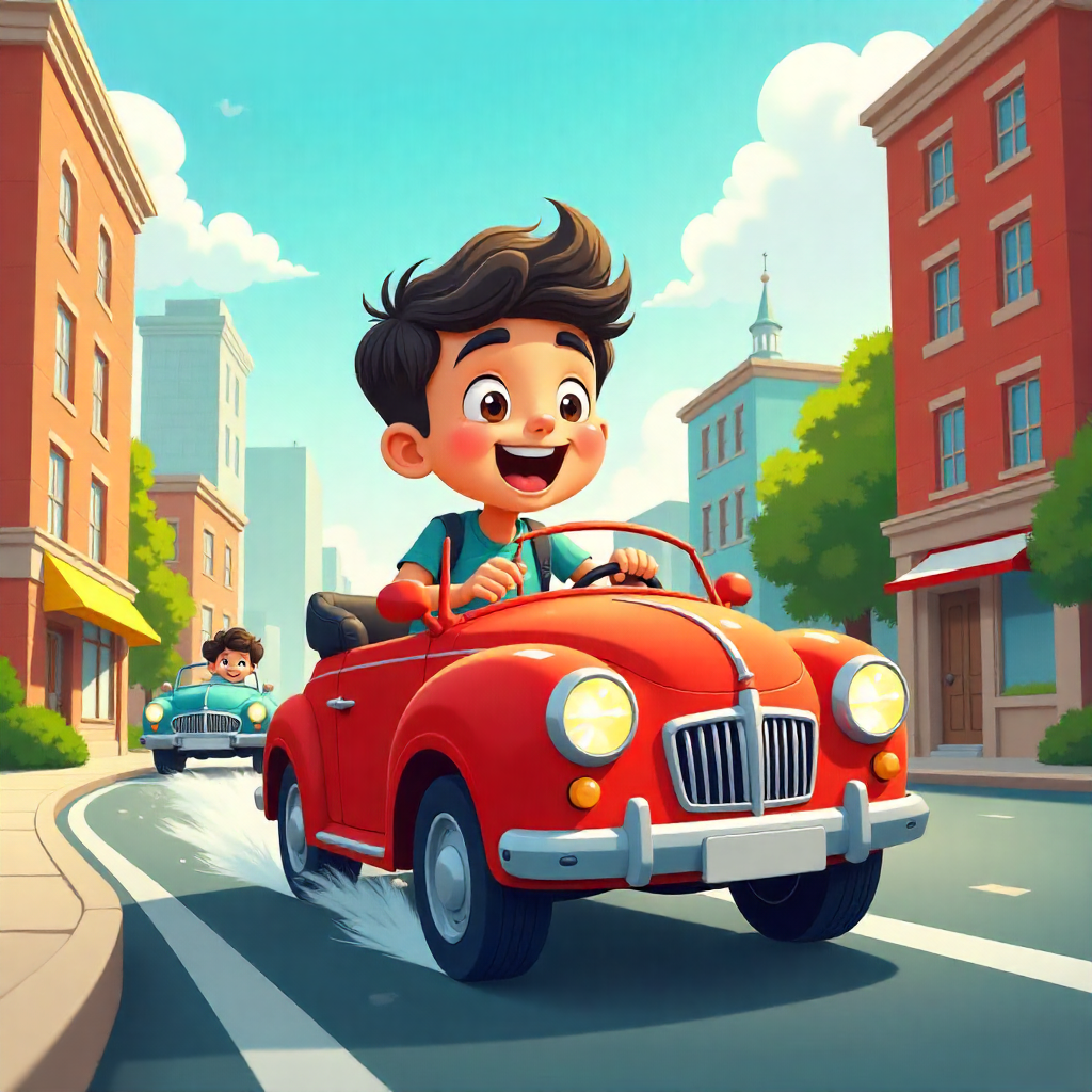Basem and His Little Car