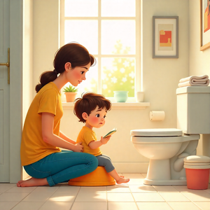 My First Time Using the Bathroom