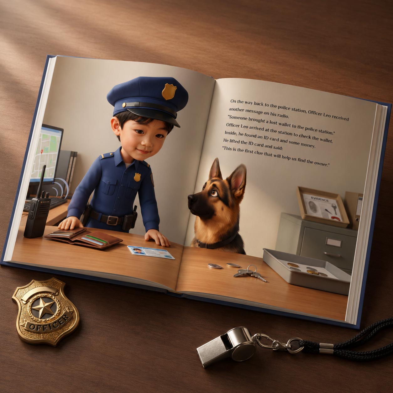 Boy, the Little Police Officer