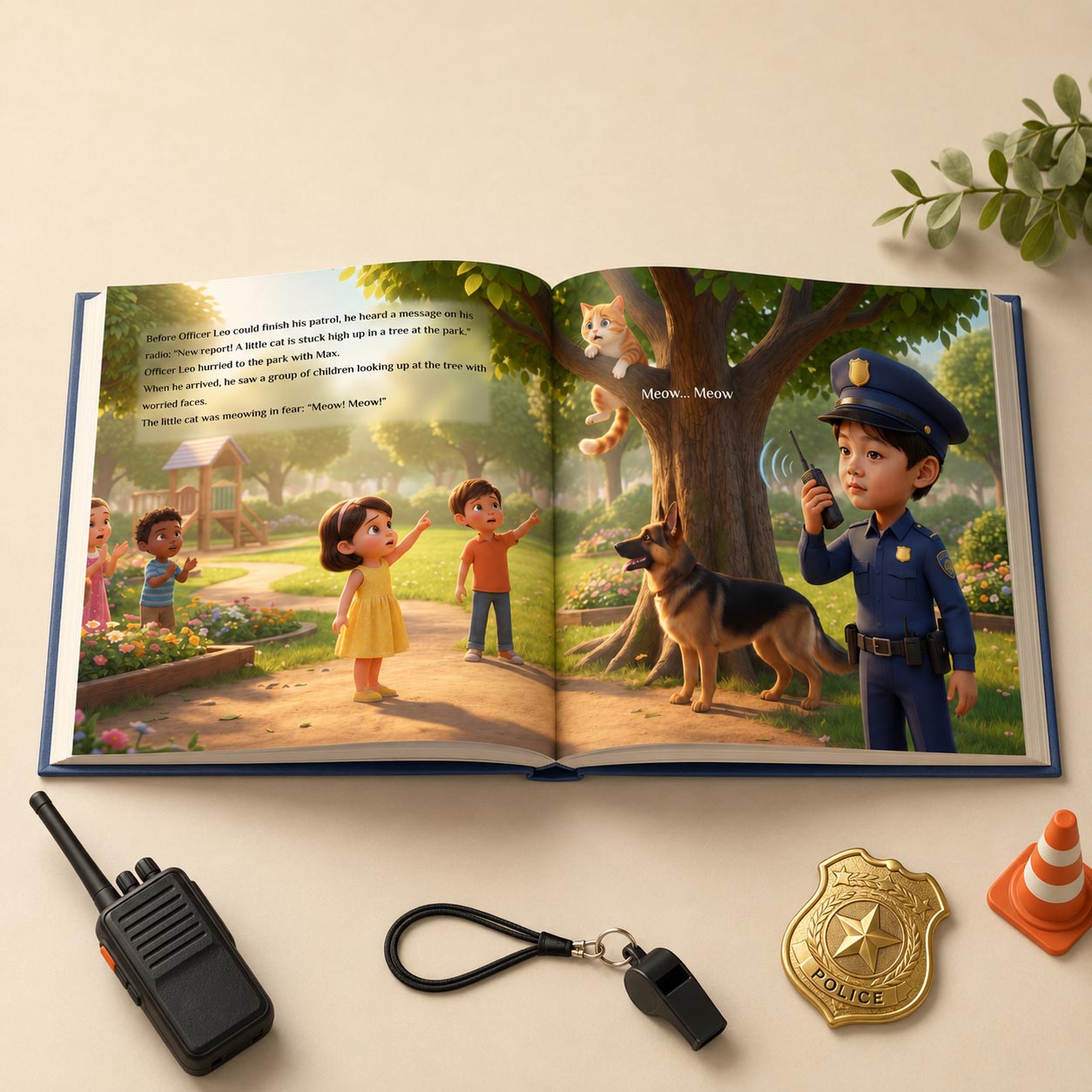 Boy, the Little Police Officer