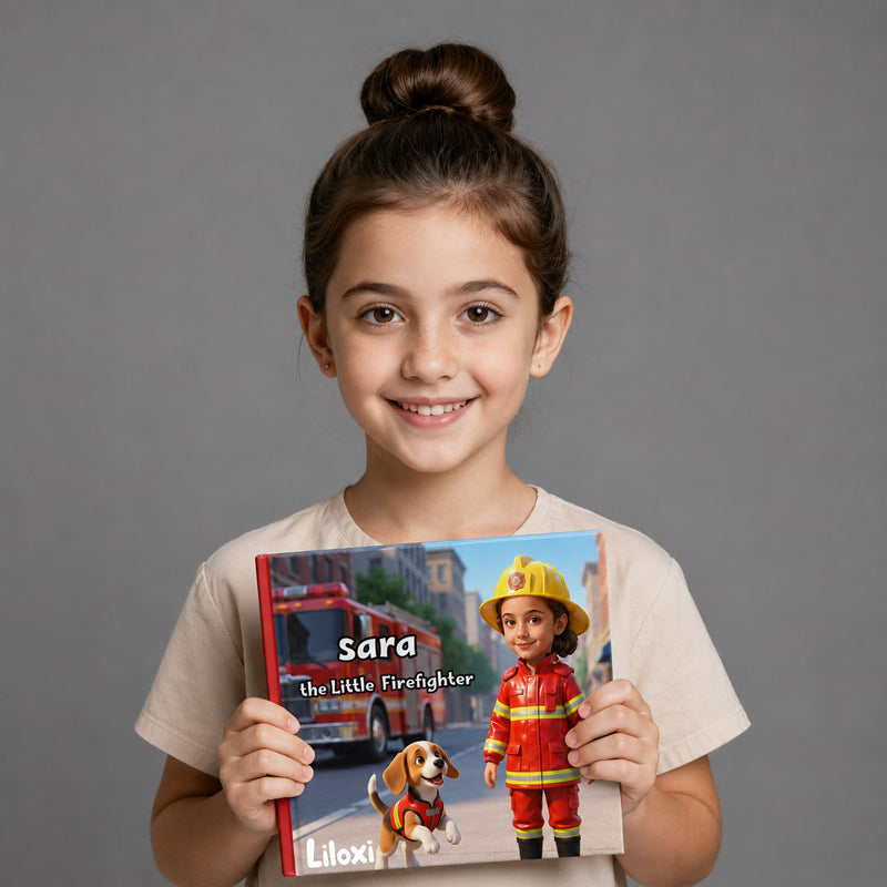 Girl the little firefighter