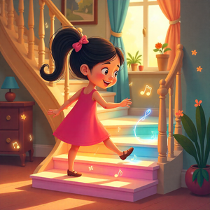 Salma and the Musical Stairs