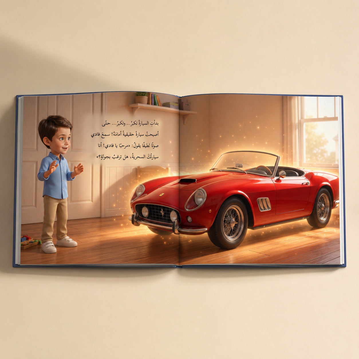 Boy and the Magic Car