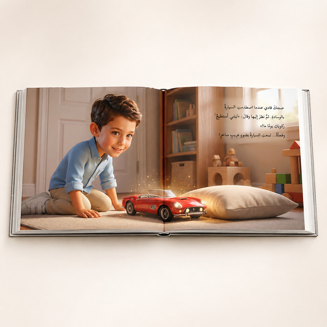 Boy and the Magic Car