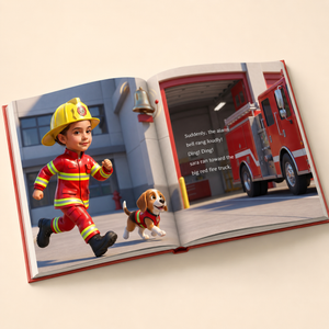 Girl the little firefighter