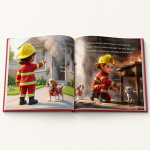 Girl the little firefighter
